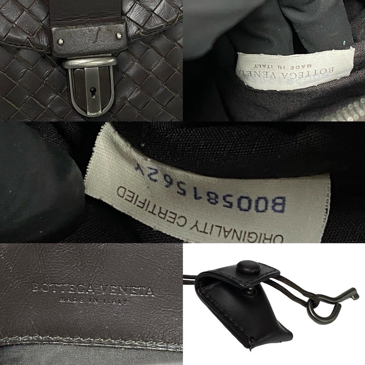 Bottega Veneta Bottega Veneta Handbag Brown Leather Size ONE SIZE - 3 Thumbnail