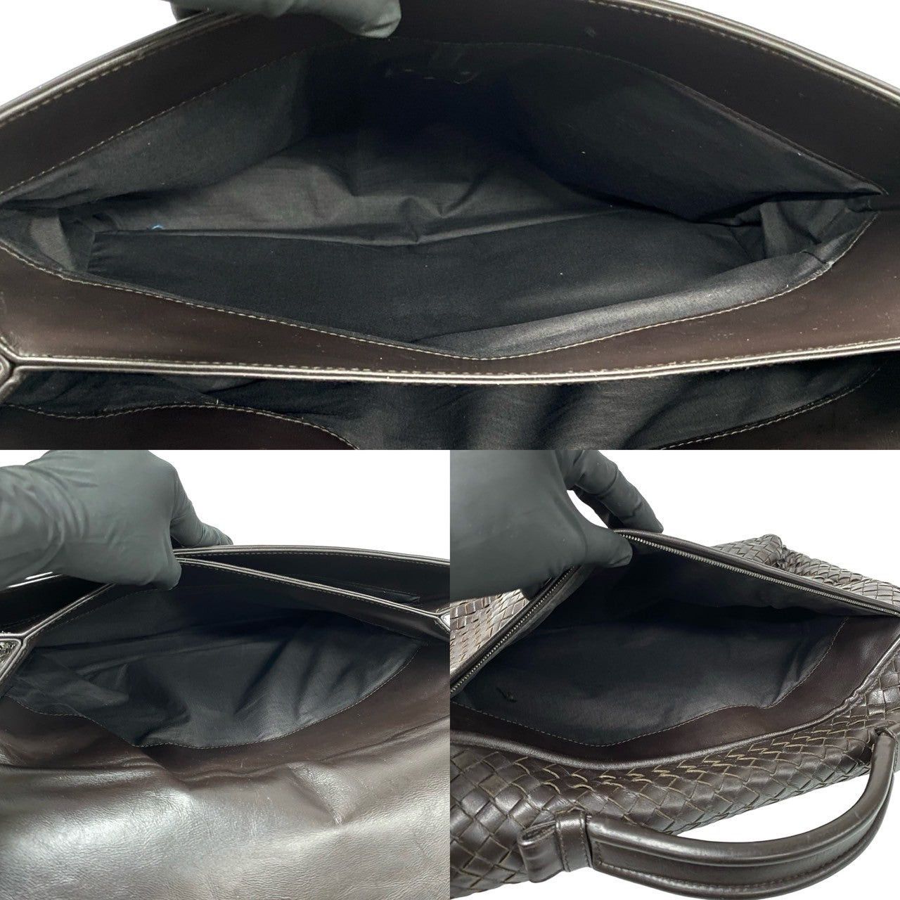 Bottega Veneta Bottega Veneta Handbag Brown Leather Size ONE SIZE - 9 Thumbnail