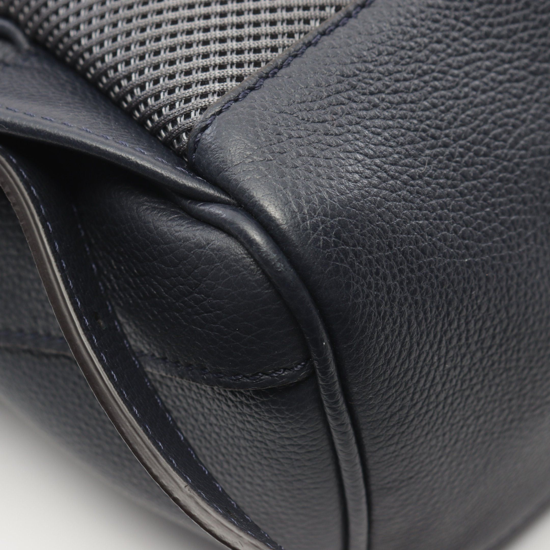 Fendi Fendi Chiodo Small Backpack Rucksack Leather Navy Size ONE SIZE - 7 Thumbnail
