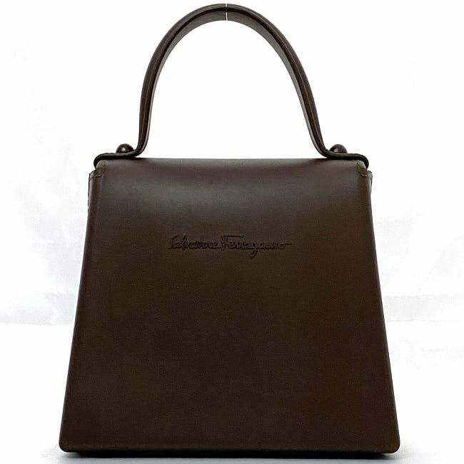 Salvatore Ferragamo SALVATORE FERRAGAMO Handbag Brown Rubber Size ONE SIZE - 3 Thumbnail