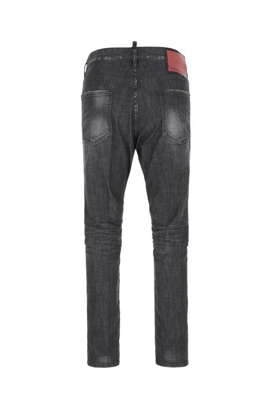 Dsquared2 DSQUARED2 Men Denim Pants S74LB1578S30357 900 BLACK Size US 44 / EU 60 - 2 Thumbnail