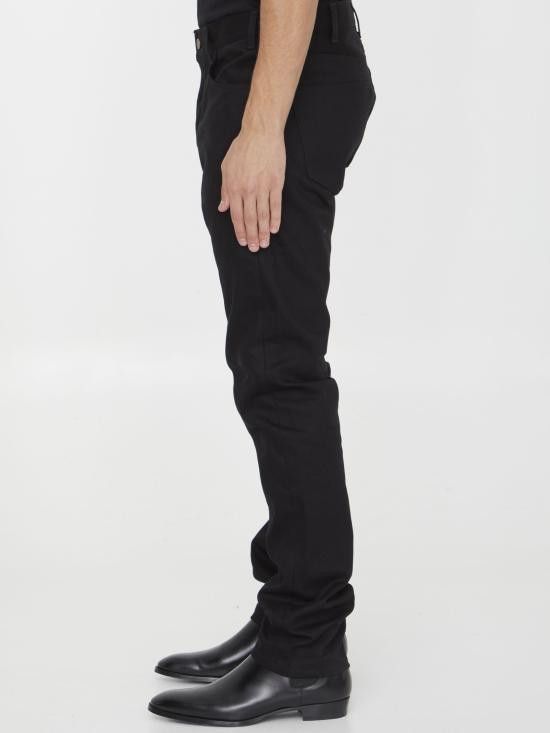 Celine CELINE Men Denim Pants 2N782085T BLACK Size US 33 - 3 Thumbnail