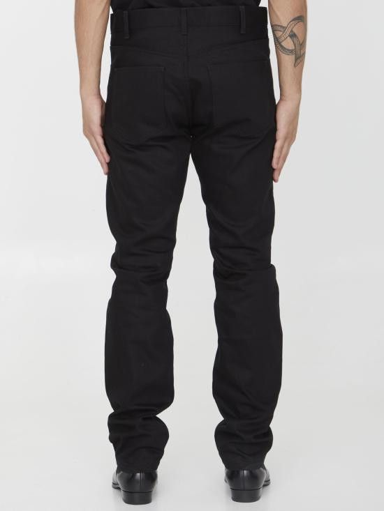 Celine CELINE Men Denim Pants 2N782085T BLACK Size US 33 - 4 Thumbnail