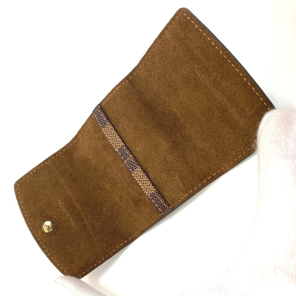 Louis Vuitton Louis Vuitton M64681 Damier Cuff Links Case Threefold Accessory Canvas Unisex Size ONE SIZE - 10 Thumbnail