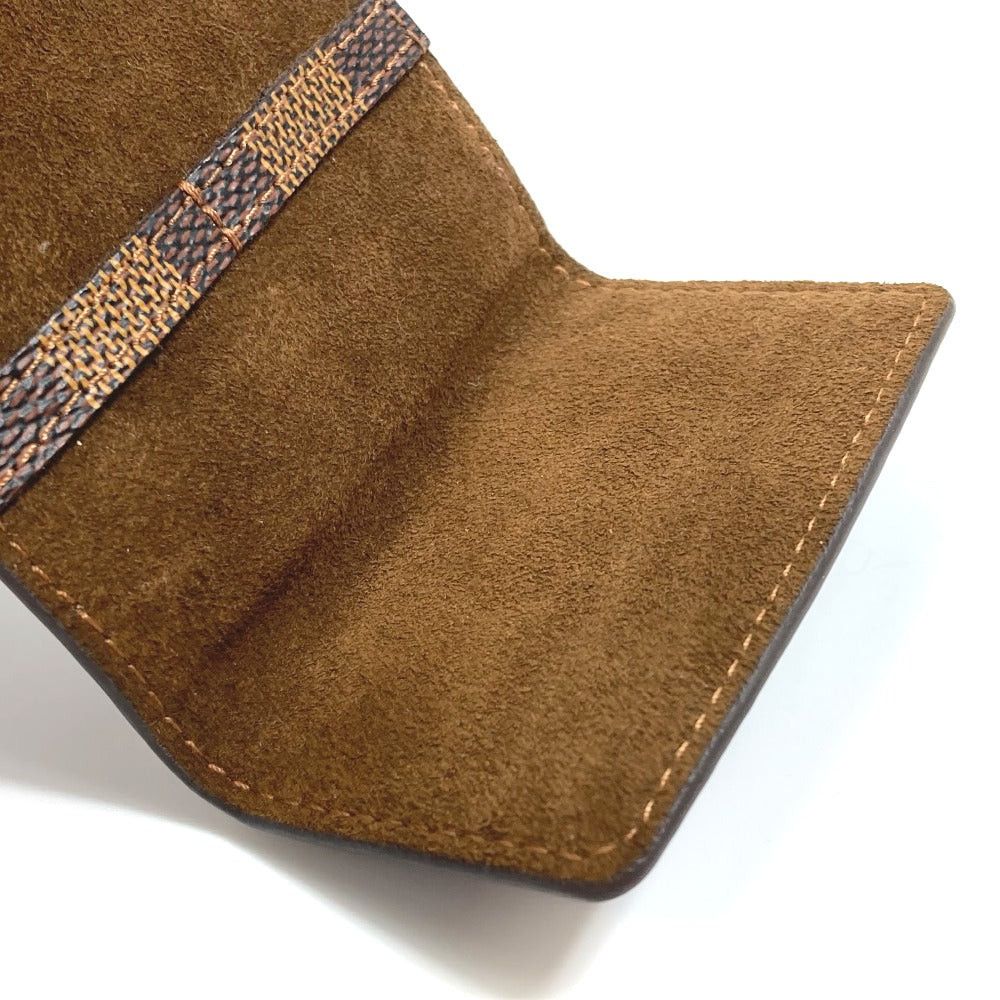 Louis Vuitton Louis Vuitton M64681 Damier Cuff Links Case Threefold Accessory Canvas Unisex Size ONE SIZE - 9 Thumbnail