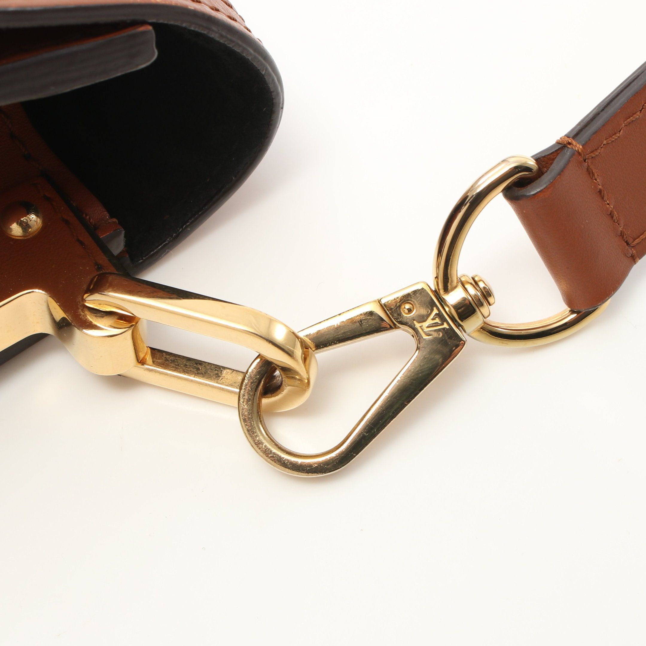 Louis Vuitton Louis Vuitton Dauphine Mini Monogram Reverse Shoulder Bag Leather Brown Beige Size ONE SIZE - 7 Thumbnail