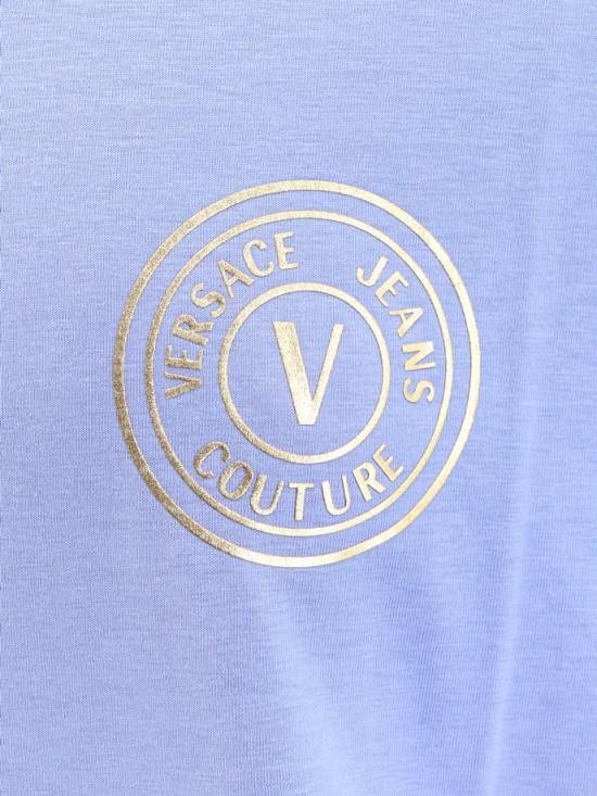 Versace VERSACE Men T-Shirts 76GAHT03CJ00T G26 Blue Size US M / EU 48-50 / 2 - 3 Thumbnail