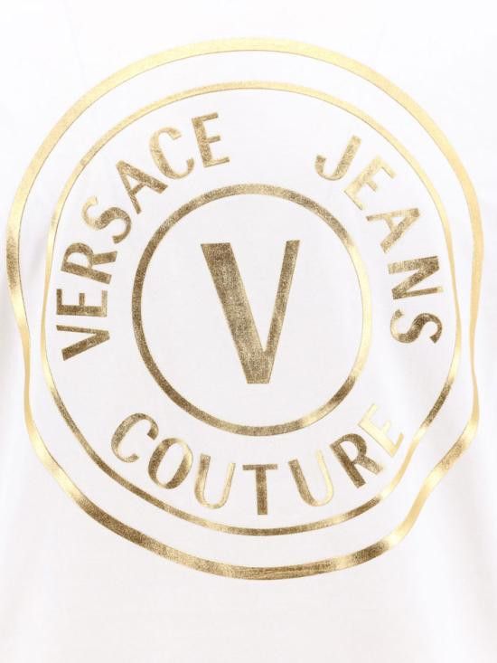 Versace VERSACE Men T-Shirts 76GAHT04CJ00T G03 White Size US XL / EU 56 / 4 - 3 Thumbnail