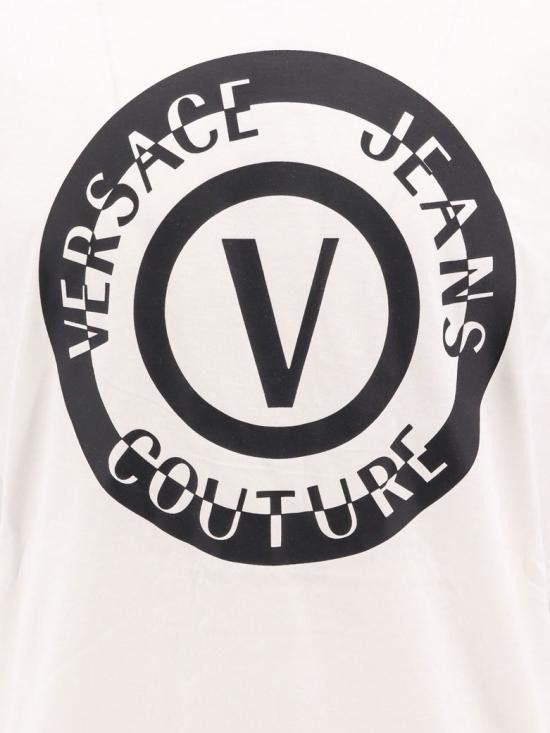 Versace VERSACE Men T-Shirts 76GAHT06CJ00T 003 White Size US XL / EU 56 / 4 - 3 Thumbnail