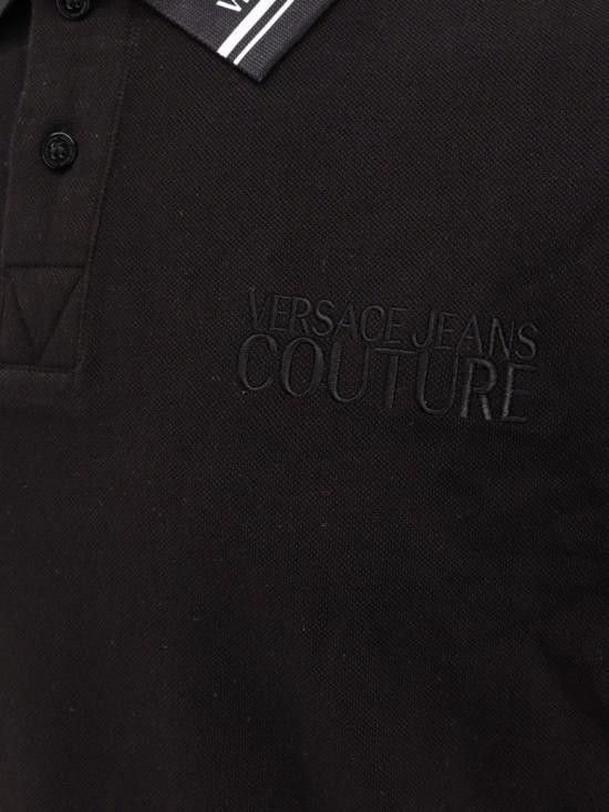 Versace VERSACE Men Polo Shirts 76GAGT09CJ01T 899 Black Size US XL / EU 56 / 4 - 3 Thumbnail