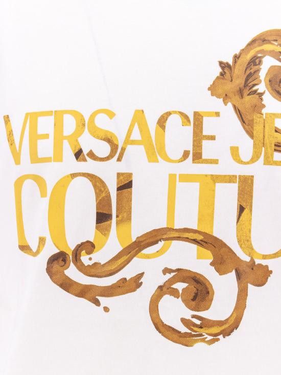 Versace VERSACE Men T-Shirts 76GAHG00CJ00G G03 White Size US XL / EU 56 / 4 - 3 Thumbnail
