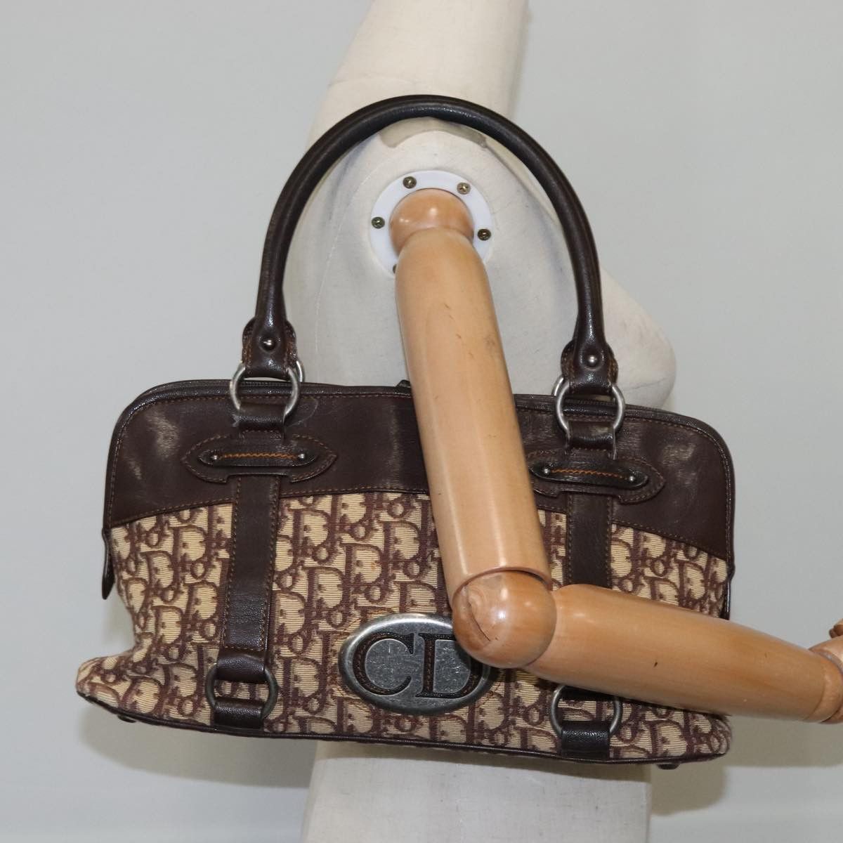 Dior issimo Brown Canvas Handbag (Pre-Owned) Size ONE SIZE - 14 Thumbnail