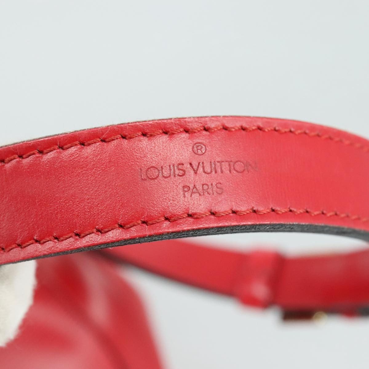 Louis Vuitton Noé Pm Red Leather Shoulder Bag (Pre-Owned) Size ONE SIZE - 19 Thumbnail