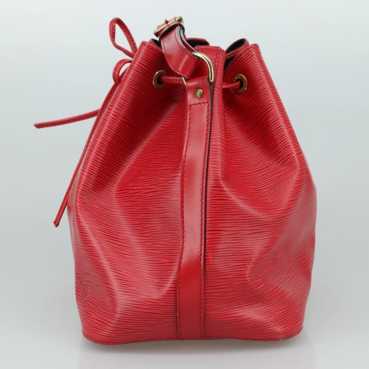 Louis Vuitton Noé Pm Red Leather Shoulder Bag (Pre-Owned) Size ONE SIZE - 4 Thumbnail