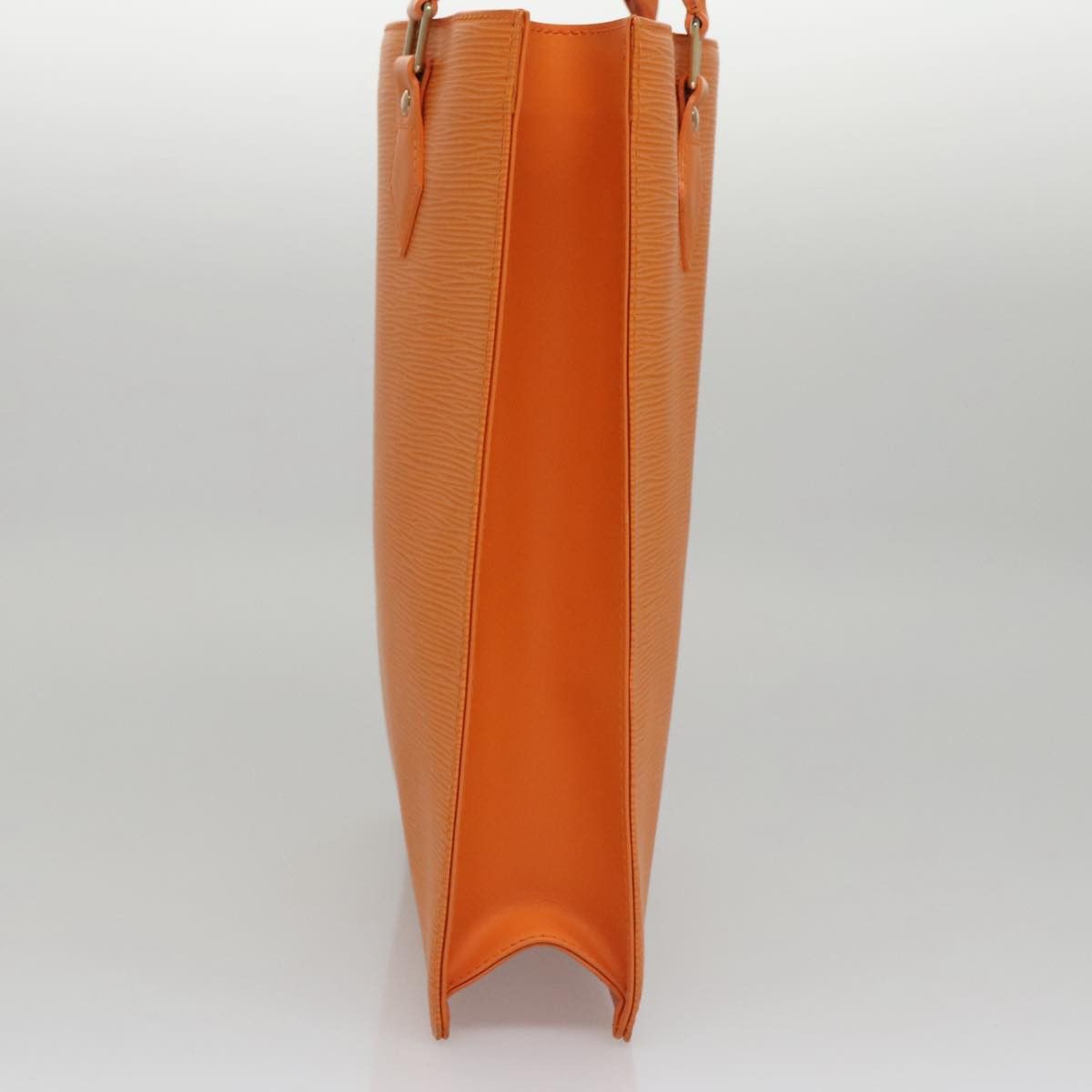 Louis Vuitton Sac Plat Orange Leather Tote Bag (Pre-Owned) Size ONE SIZE - 4 Thumbnail
