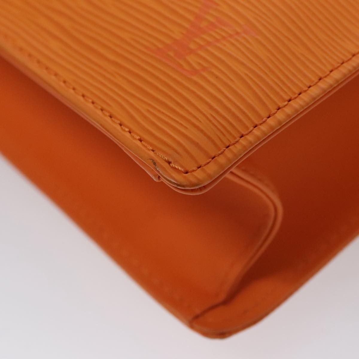 Louis Vuitton Sac Plat Orange Leather Tote Bag (Pre-Owned) Size ONE SIZE - 10 Thumbnail