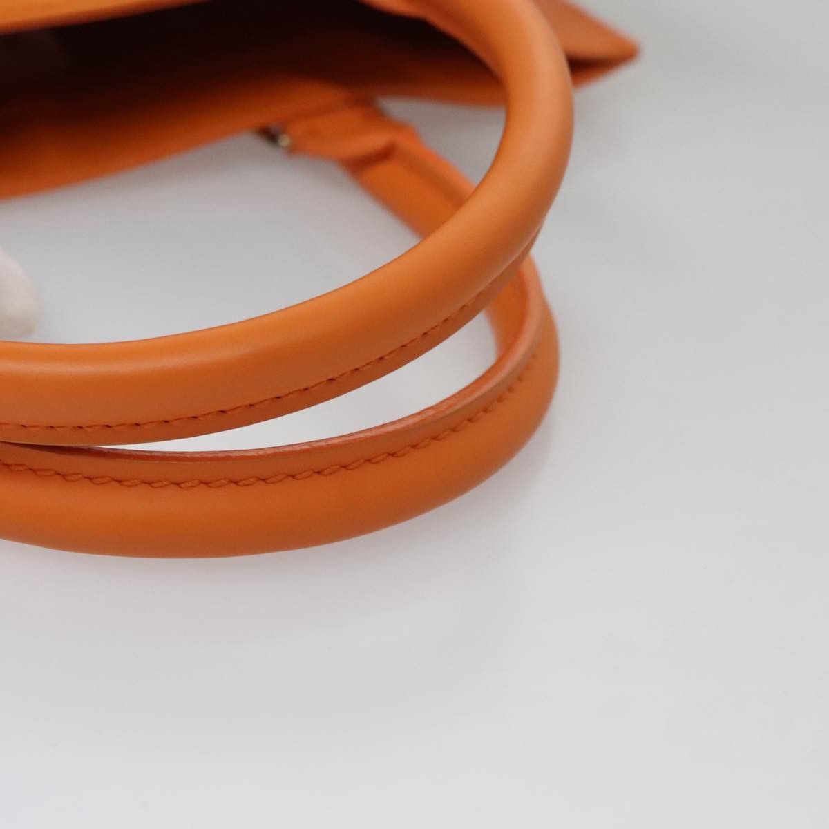 Louis Vuitton Sac Plat Orange Leather Tote Bag (Pre-Owned) Size ONE SIZE - 5 Thumbnail