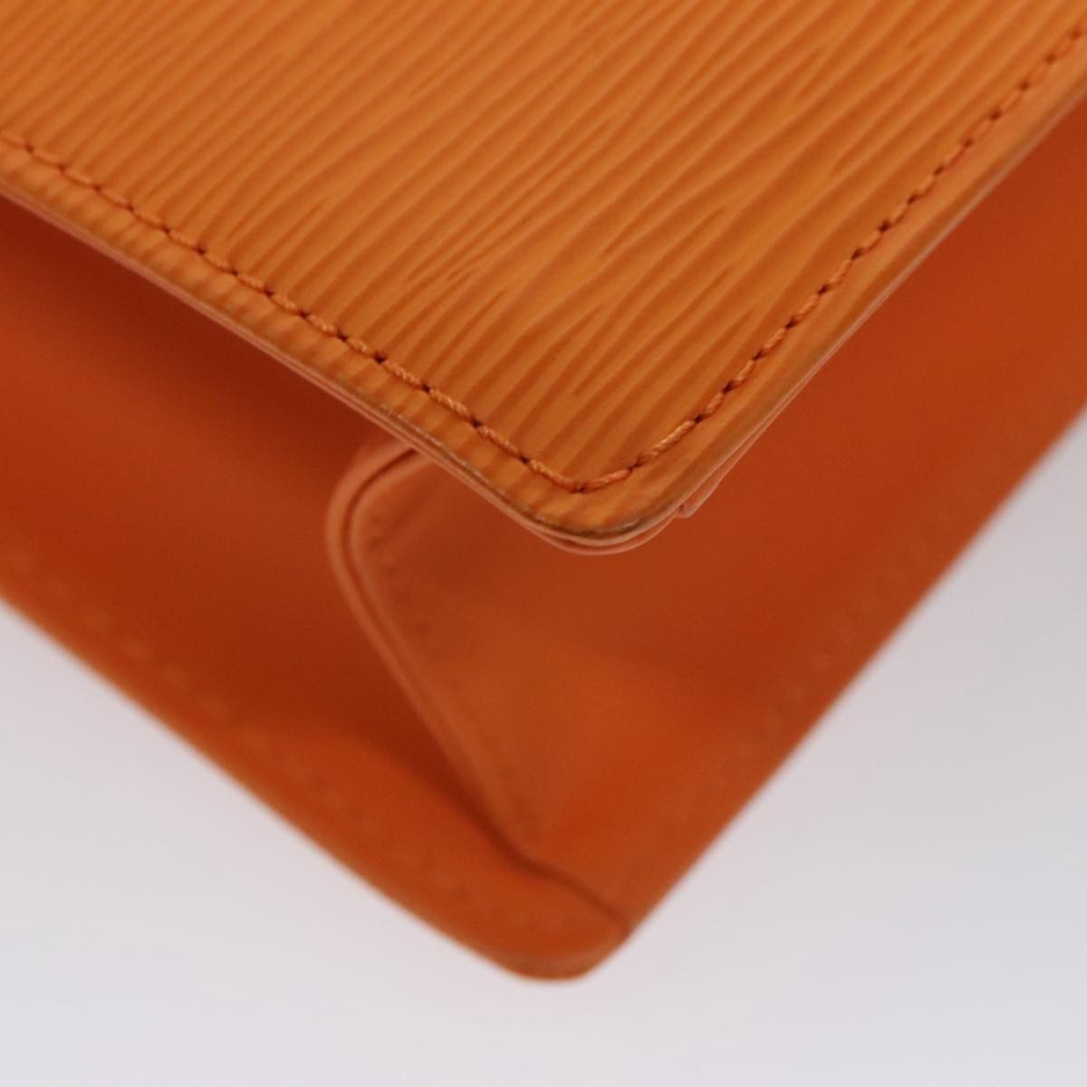 Louis Vuitton Sac Plat Orange Leather Tote Bag (Pre-Owned) Size ONE SIZE - 9 Thumbnail