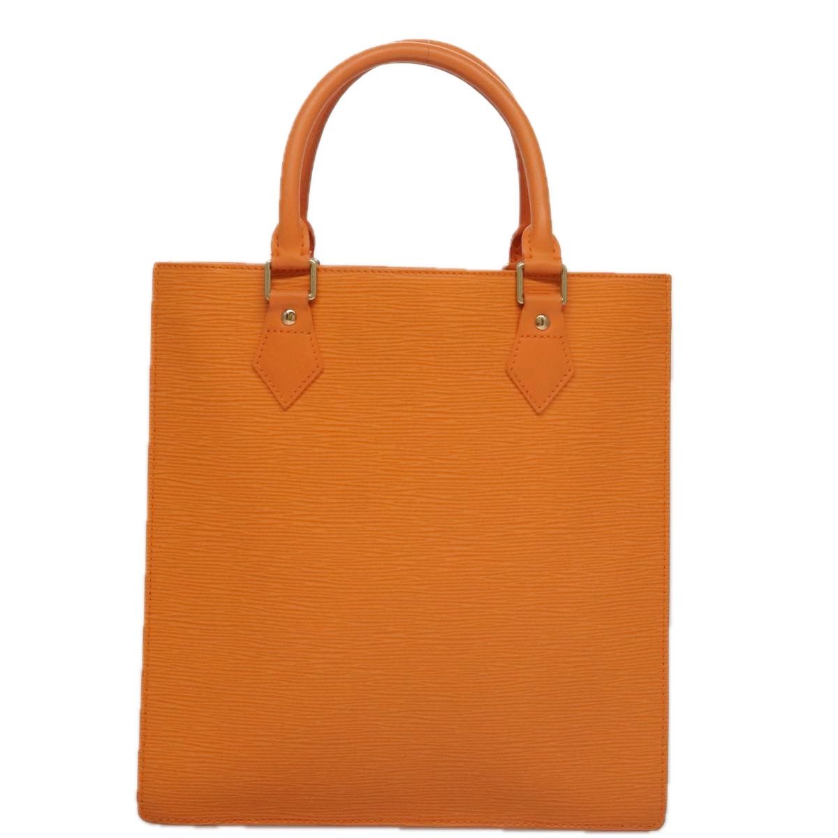 Louis Vuitton Sac Plat Orange Leather Tote Bag (Pre-Owned) Size ONE SIZE - 2 Thumbnail