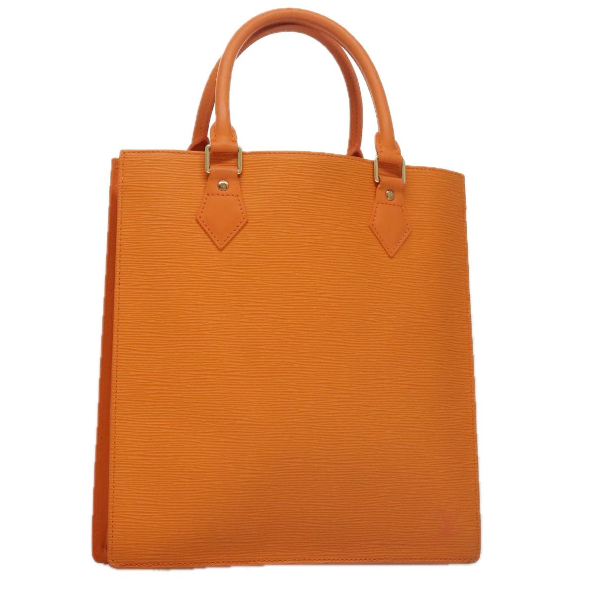 Louis Vuitton Sac Plat Orange Leather Tote Bag (Pre-Owned) Size ONE SIZE - 16 Thumbnail