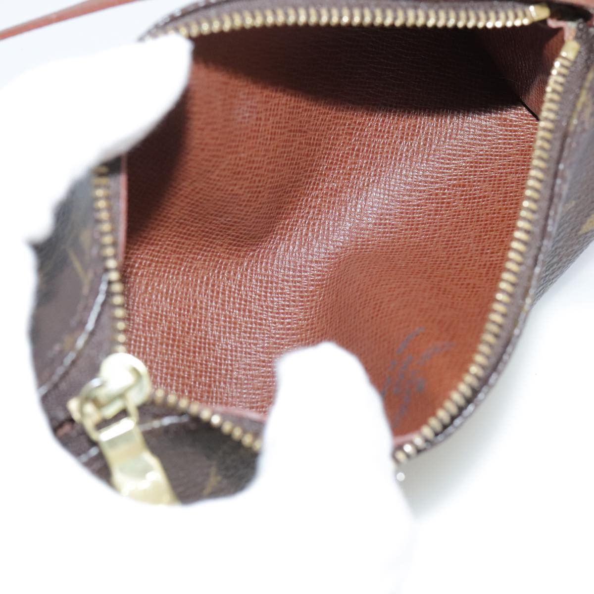 Louis Vuitton Mini Baby Papillon Brown Canvas Clutch Bag (Pre-Owned) Size ONE SIZE - 13 Thumbnail