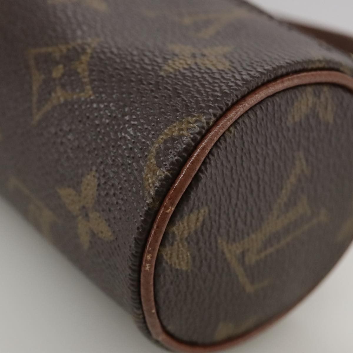 Louis Vuitton Mini Baby Papillon Brown Canvas Clutch Bag (Pre-Owned) Size ONE SIZE - 10 Thumbnail