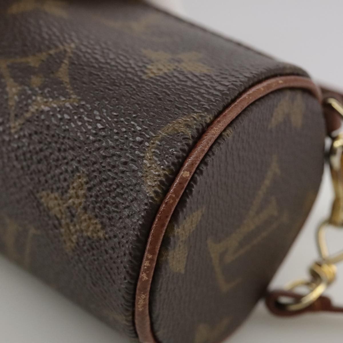 Louis Vuitton Mini Baby Papillon Brown Canvas Clutch Bag (Pre-Owned) Size ONE SIZE - 8 Thumbnail