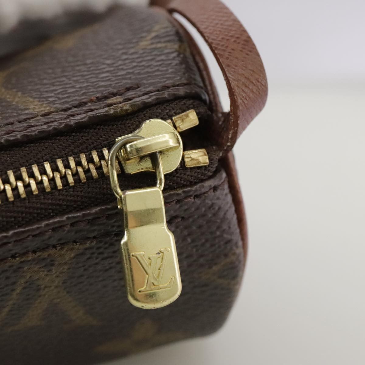 Louis Vuitton Mini Baby Papillon Brown Canvas Clutch Bag (Pre-Owned) Size ONE SIZE - 11 Thumbnail