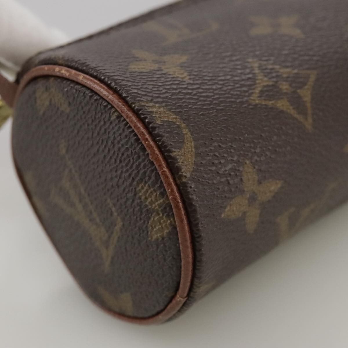 Louis Vuitton Mini Baby Papillon Brown Canvas Clutch Bag (Pre-Owned) Size ONE SIZE - 7 Thumbnail