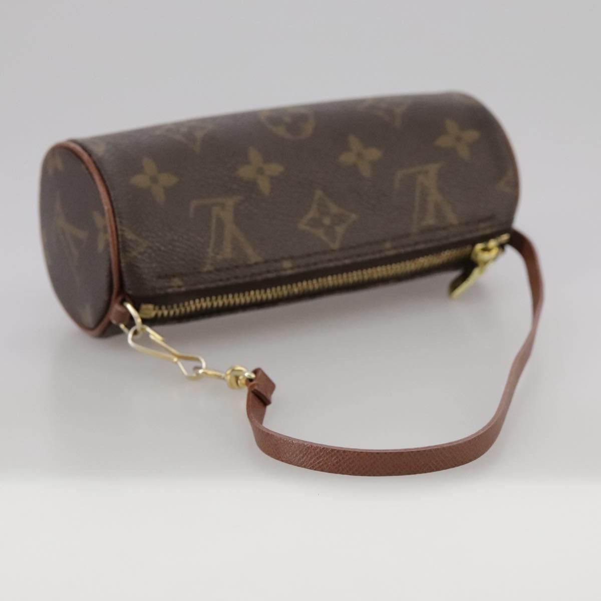 Louis Vuitton Mini Baby Papillon Brown Canvas Clutch Bag (Pre-Owned) Size ONE SIZE - 5 Thumbnail