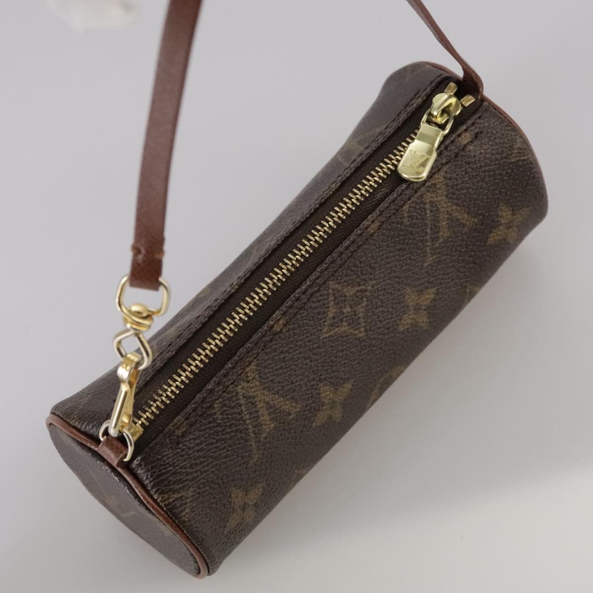 Louis Vuitton Mini Baby Papillon Brown Canvas Clutch Bag (Pre-Owned) Size ONE SIZE - 17 Thumbnail