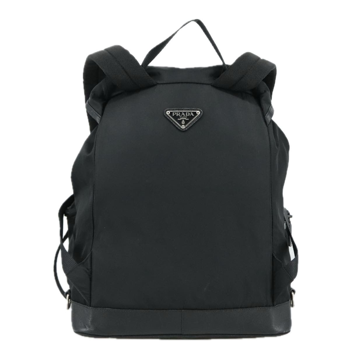 Prada Re-Nylon Black Synthetic Backpack Bag (Pre-Owned) Size ONE SIZE - 2 Thumbnail