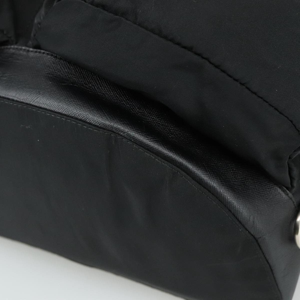 Prada Re-Nylon Black Synthetic Backpack Bag (Pre-Owned) Size ONE SIZE - 7 Thumbnail