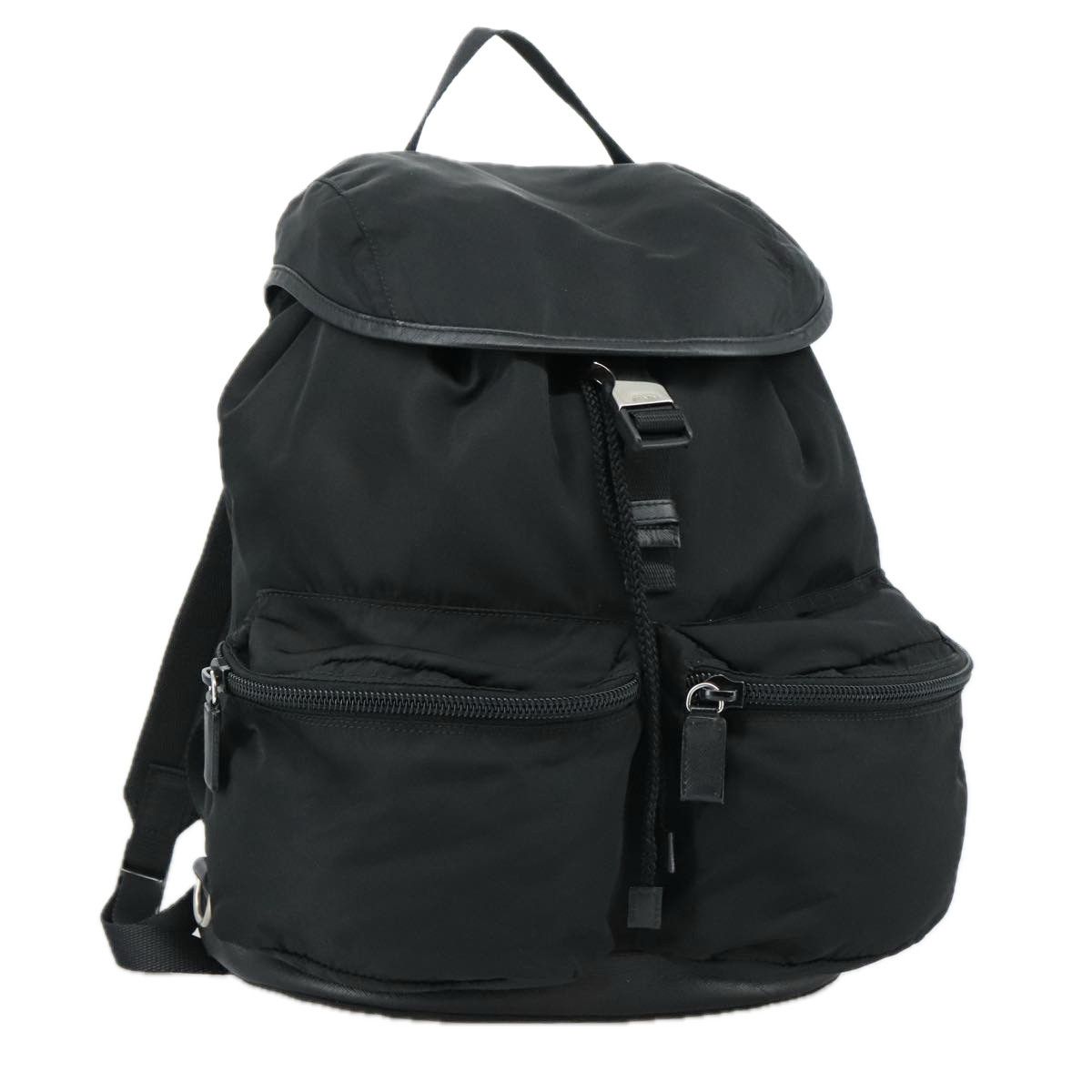 Prada Re-Nylon Black Synthetic Backpack Bag (Pre-Owned) Size ONE SIZE - 16 Thumbnail