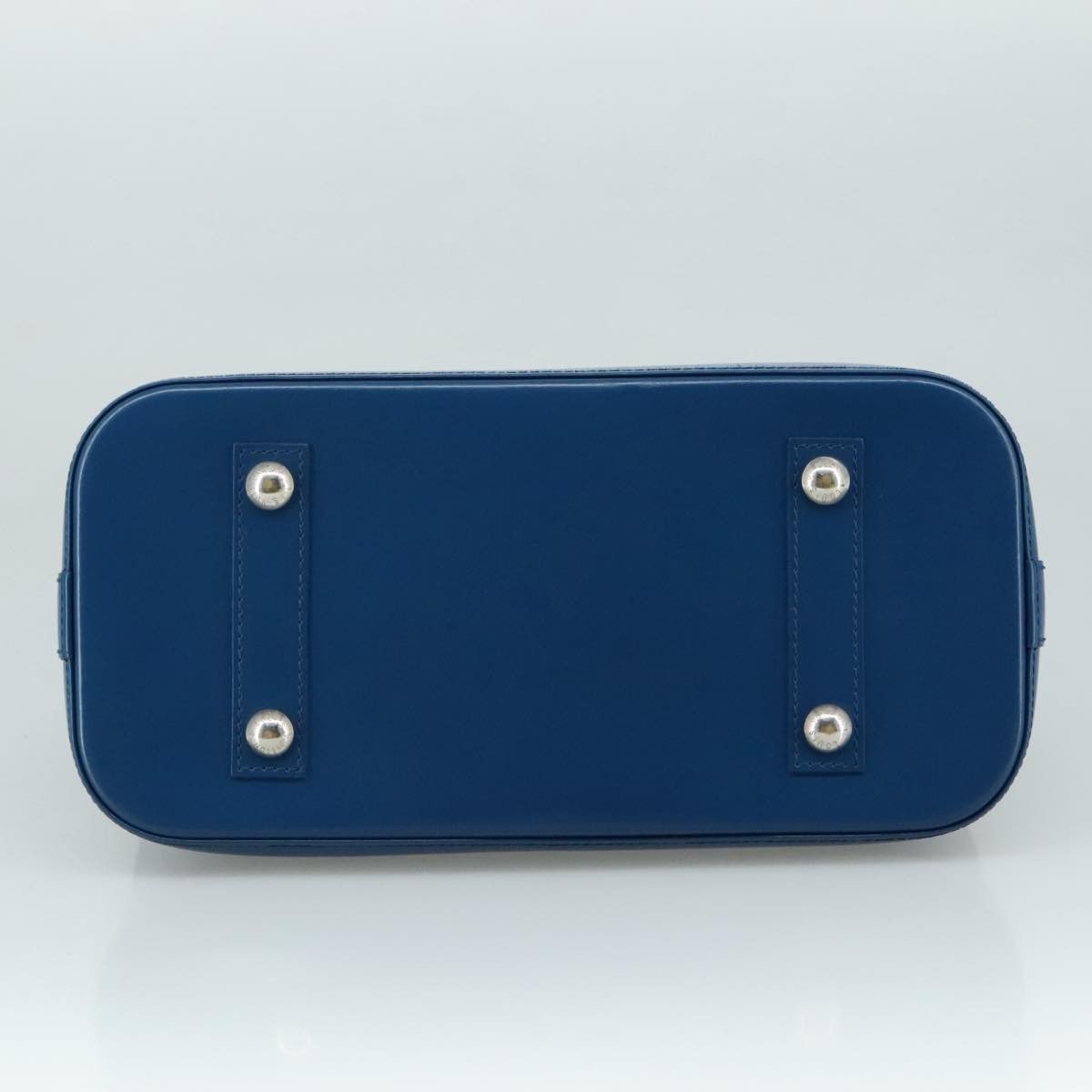 Louis Vuitton Alma Blue Leather Handbag (Pre-Owned) Size ONE SIZE - 19 Thumbnail