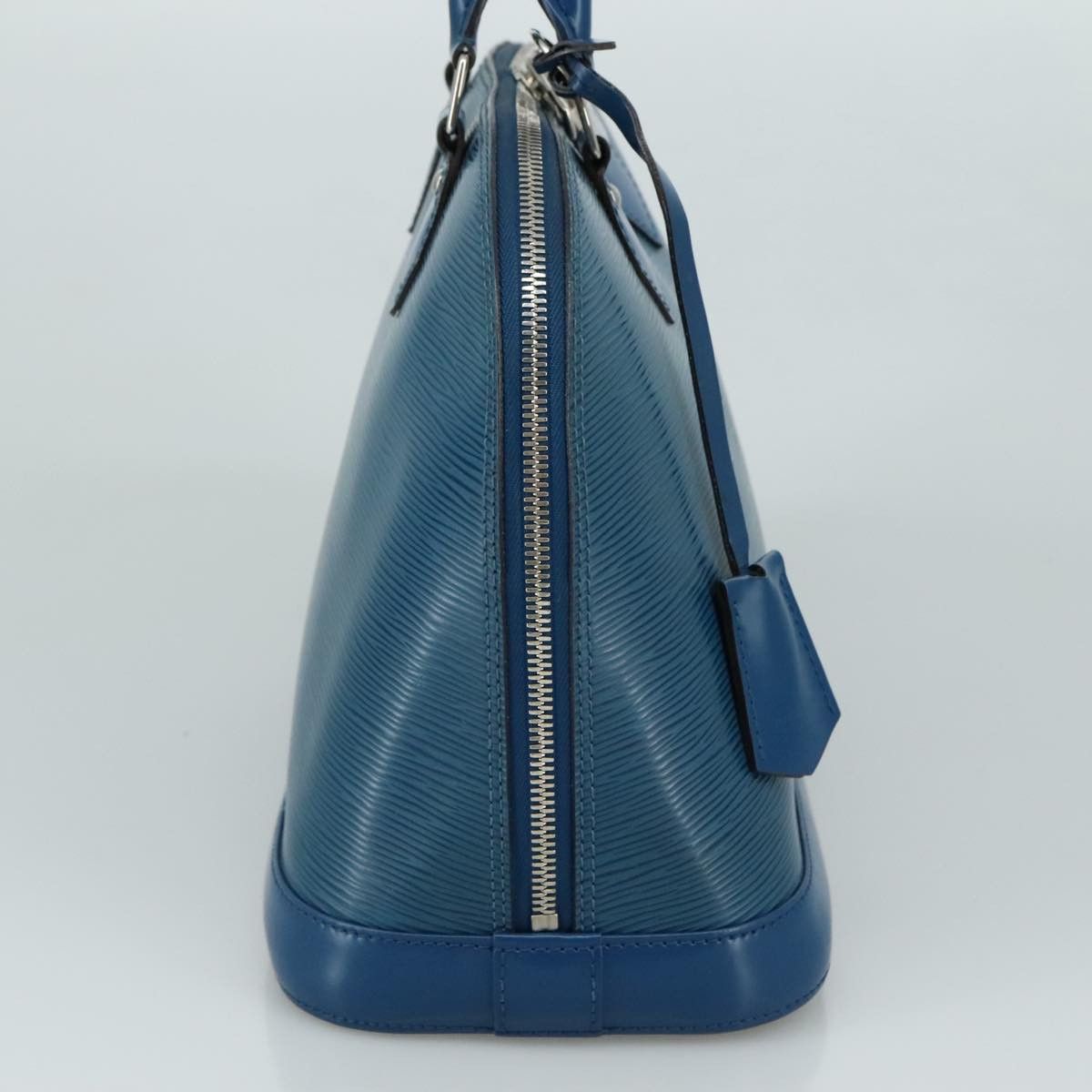 Louis Vuitton Alma Blue Leather Handbag (Pre-Owned) Size ONE SIZE - 3 Thumbnail