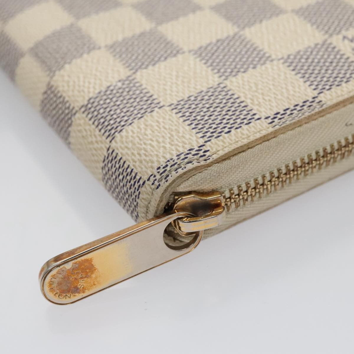 Louis Vuitton Zippy Wallet White Canvas Wallet (Pre-Owned) Size ONE SIZE - 6 Thumbnail