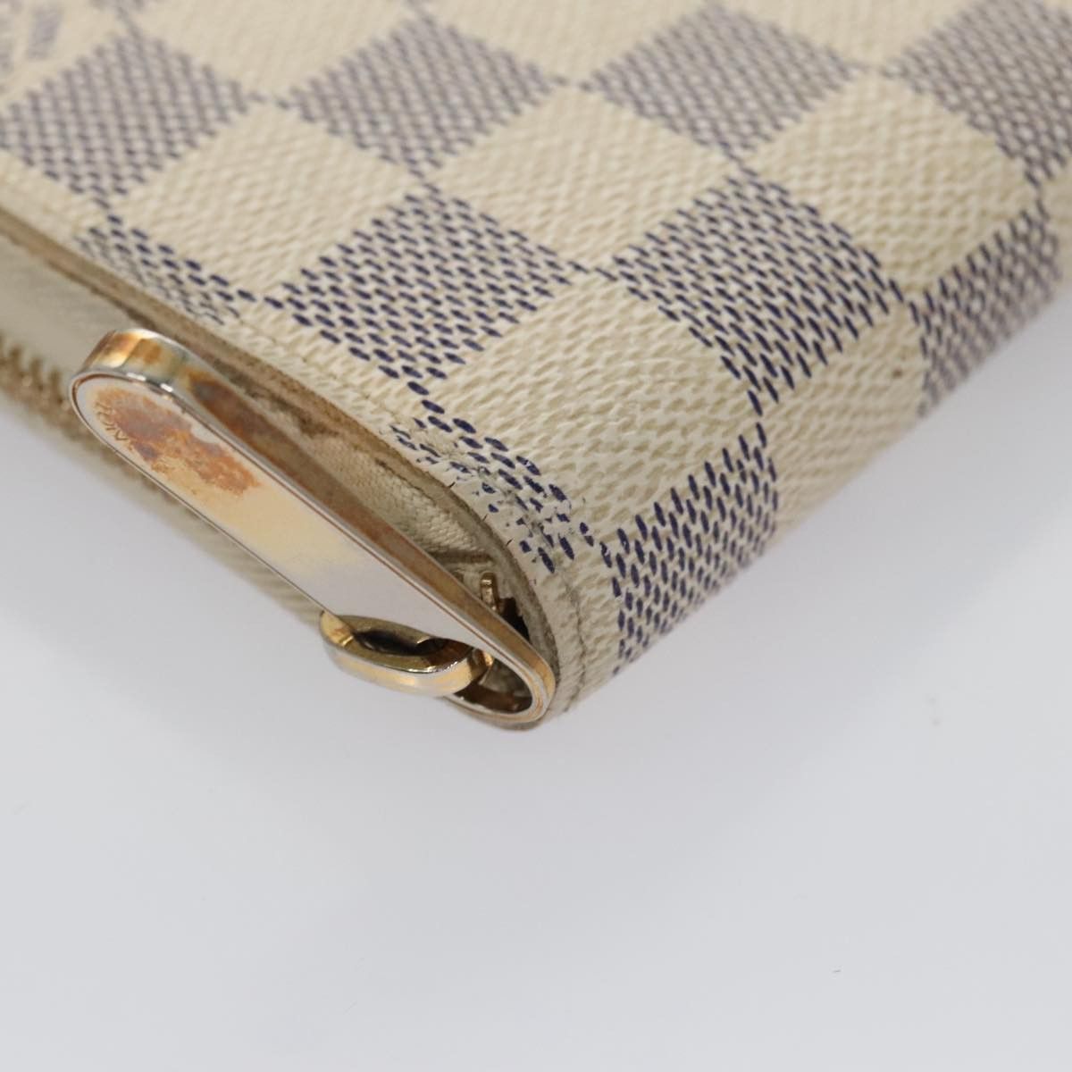 Louis Vuitton Zippy Wallet White Canvas Wallet (Pre-Owned) Size ONE SIZE - 7 Thumbnail