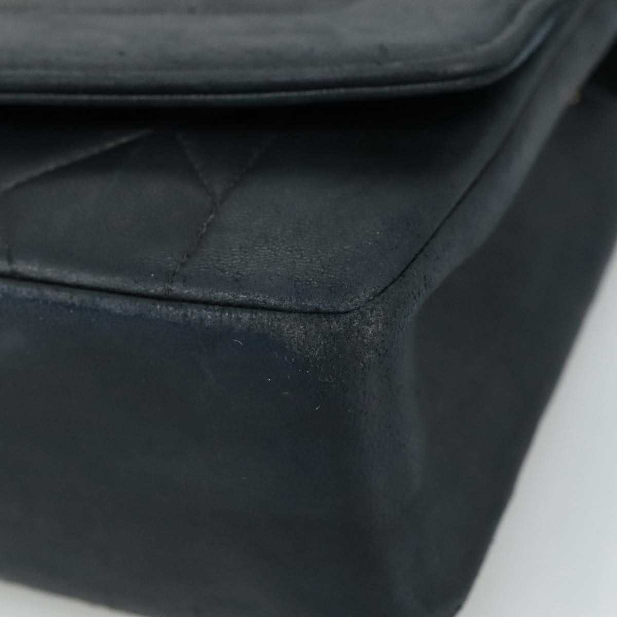 Chanel Diana Black Leather Shoulder Bag (Pre-Owned) Size ONE SIZE - 7 Thumbnail
