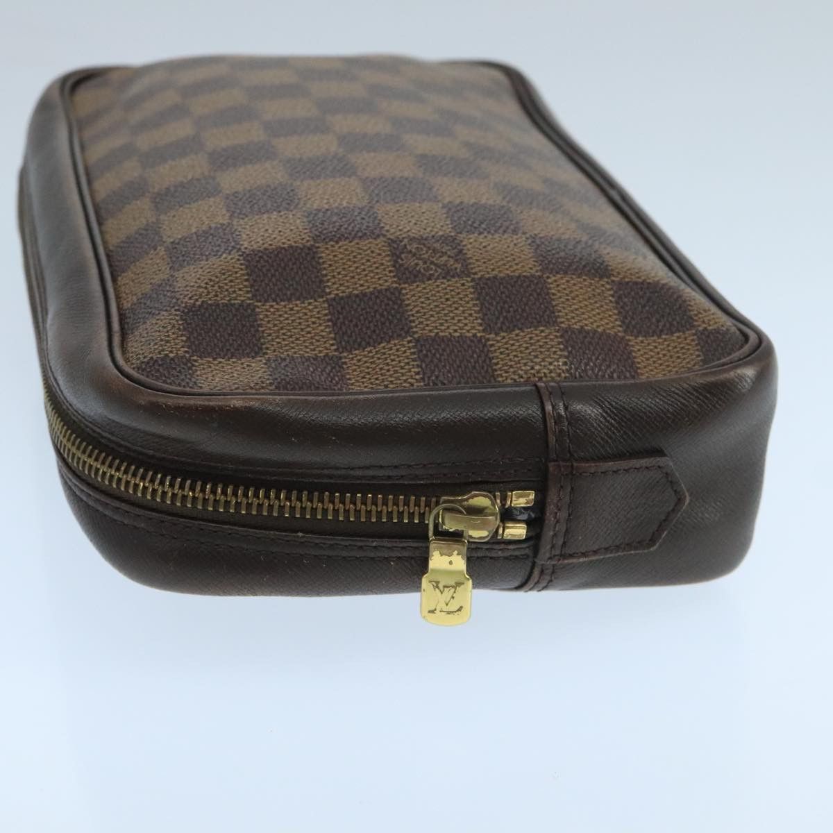 Louis Vuitton Trousse De Toilette 25 Brown Canvas Clutch Bag (Pre-Owned) Size ONE SIZE - 4 Thumbnail