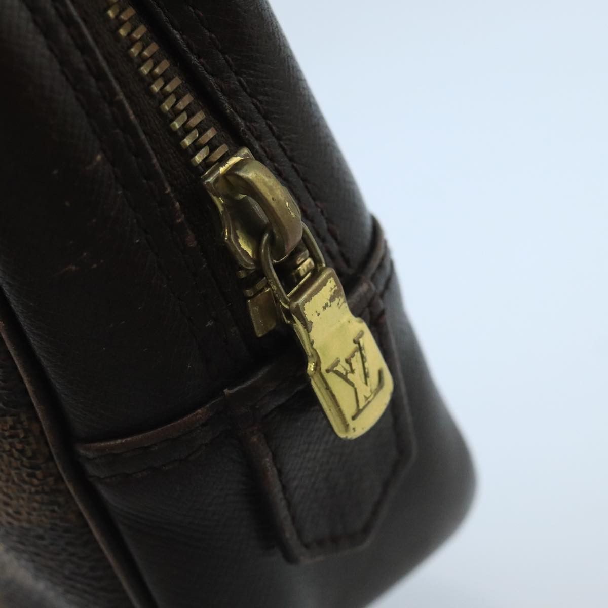 Louis Vuitton Trousse De Toilette 25 Brown Canvas Clutch Bag (Pre-Owned) Size ONE SIZE - 12 Thumbnail