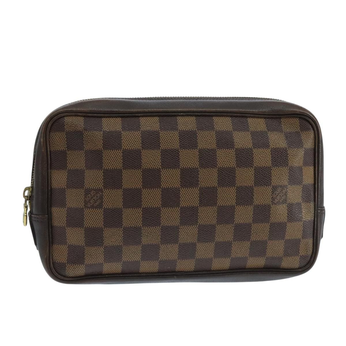 Louis Vuitton Trousse De Toilette 25 Brown Canvas Clutch Bag (Pre-Owned) Size ONE SIZE - 16 Thumbnail
