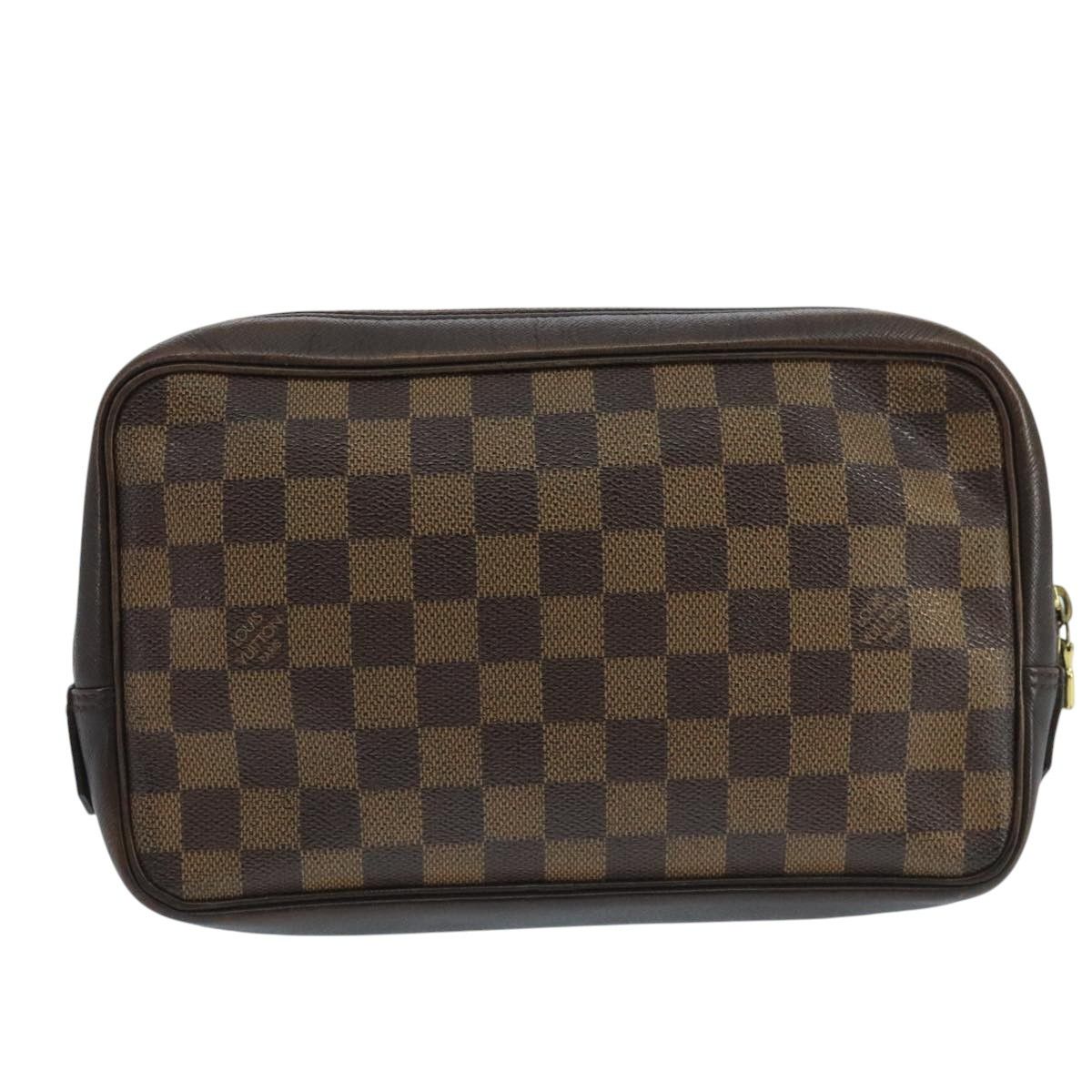 Louis Vuitton Trousse De Toilette 25 Brown Canvas Clutch Bag (Pre-Owned) Size ONE SIZE - 2 Thumbnail