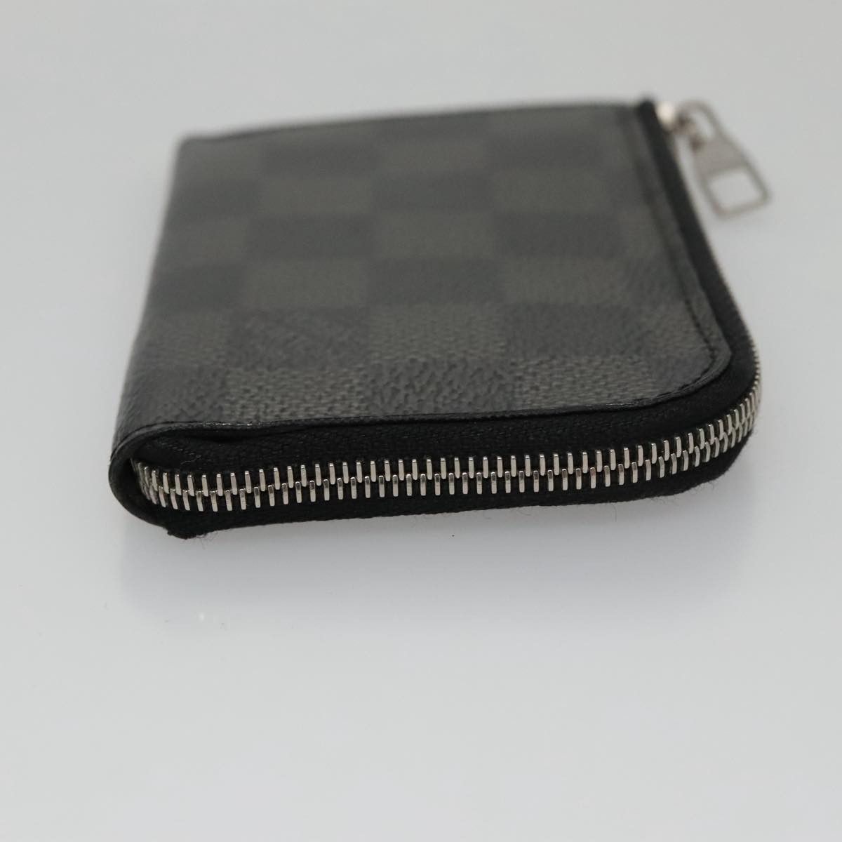 Louis Vuitton Porte Monnaie Jules Black Canvas Wallet (Pre-Owned) Size ONE SIZE - 3 Thumbnail