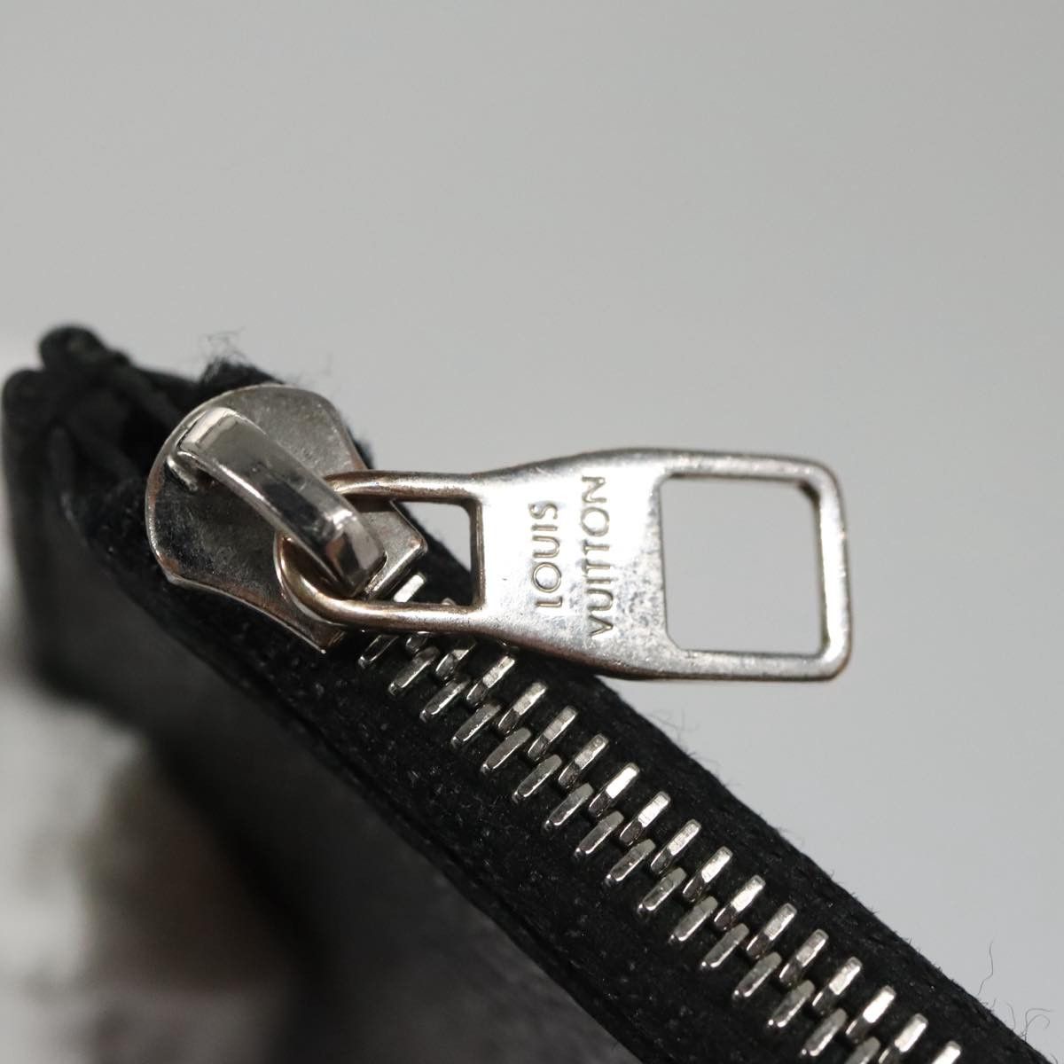 Louis Vuitton Porte Monnaie Jules Black Canvas Wallet (Pre-Owned) Size ONE SIZE - 11 Thumbnail