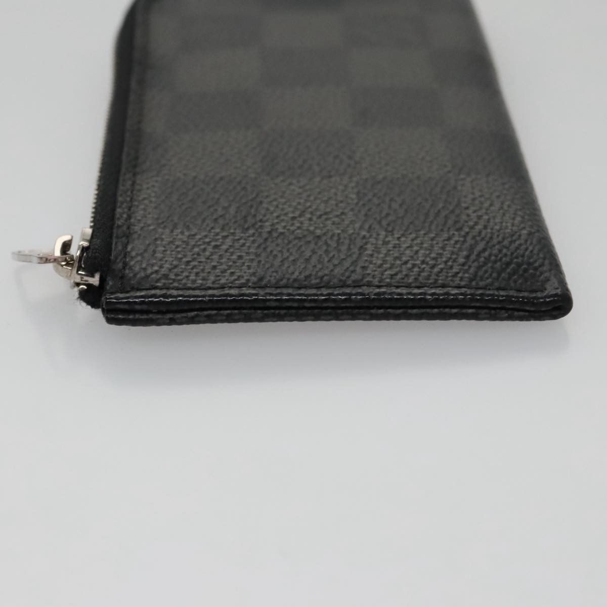 Louis Vuitton Porte Monnaie Jules Black Canvas Wallet (Pre-Owned) Size ONE SIZE - 4 Thumbnail
