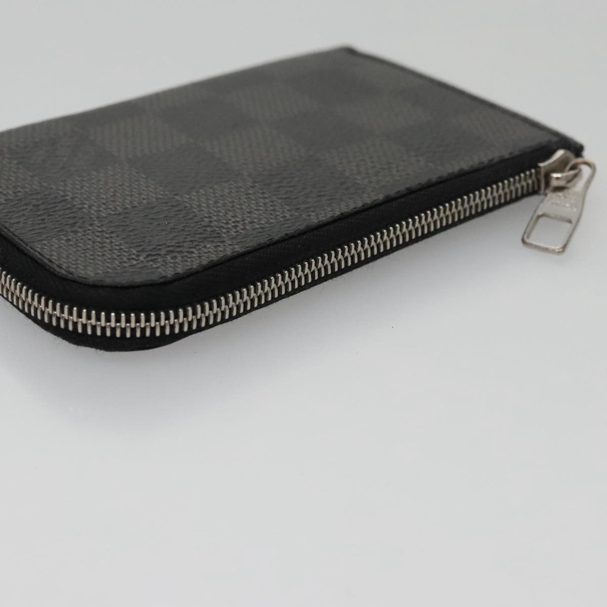 Louis Vuitton Porte Monnaie Jules Black Canvas Wallet (Pre-Owned) Size ONE SIZE - 5 Thumbnail