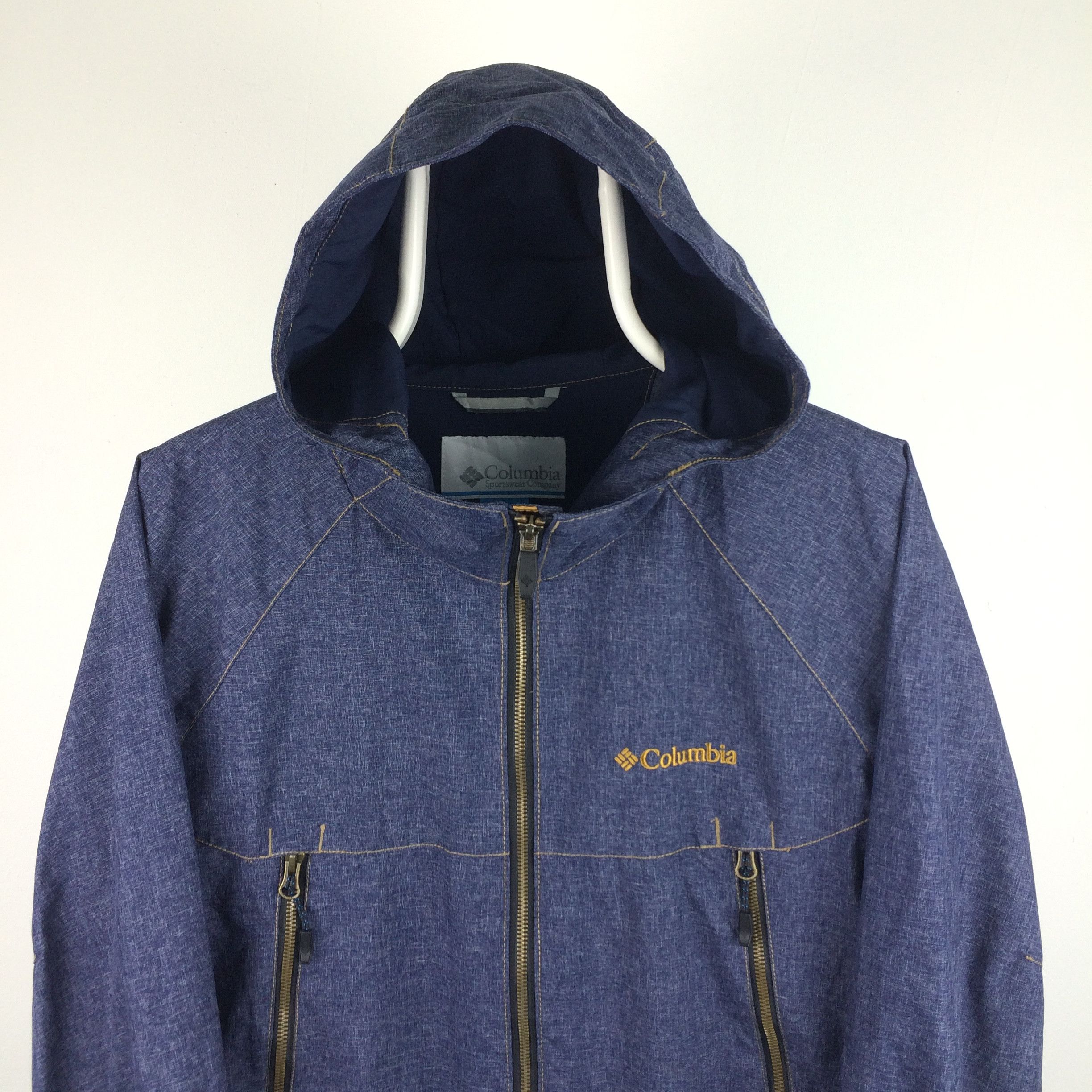 Columbia Z72 COLUMBIA SPORTSWEAR COMPANY HOODED WINDBREAKER JACKET Size US M / EU 48-50 / 2 - 2 Thumbnail