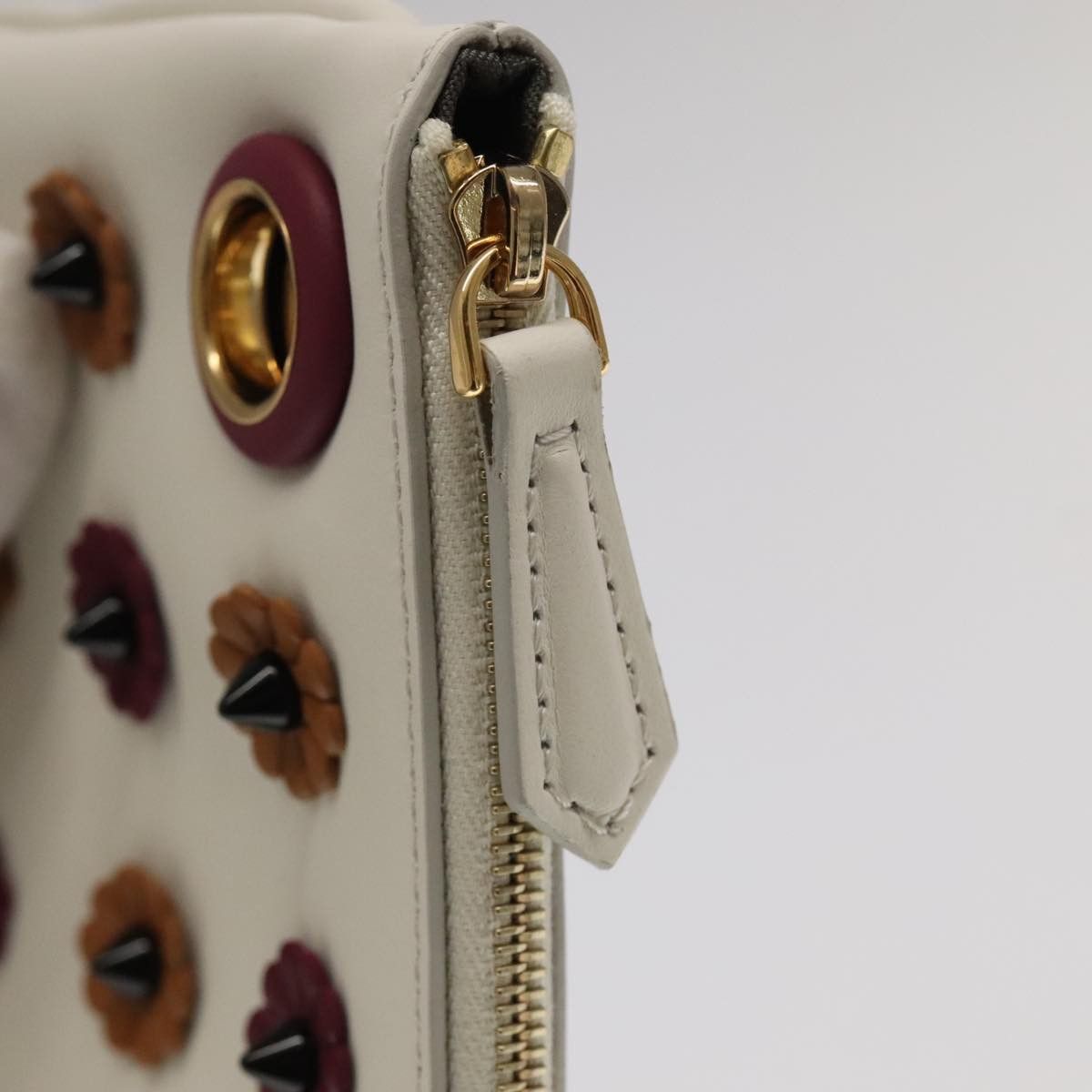 Fendi Triplet Multicolour Leather Clutch Bag (Pre-Owned) Size ONE SIZE - 7 Thumbnail