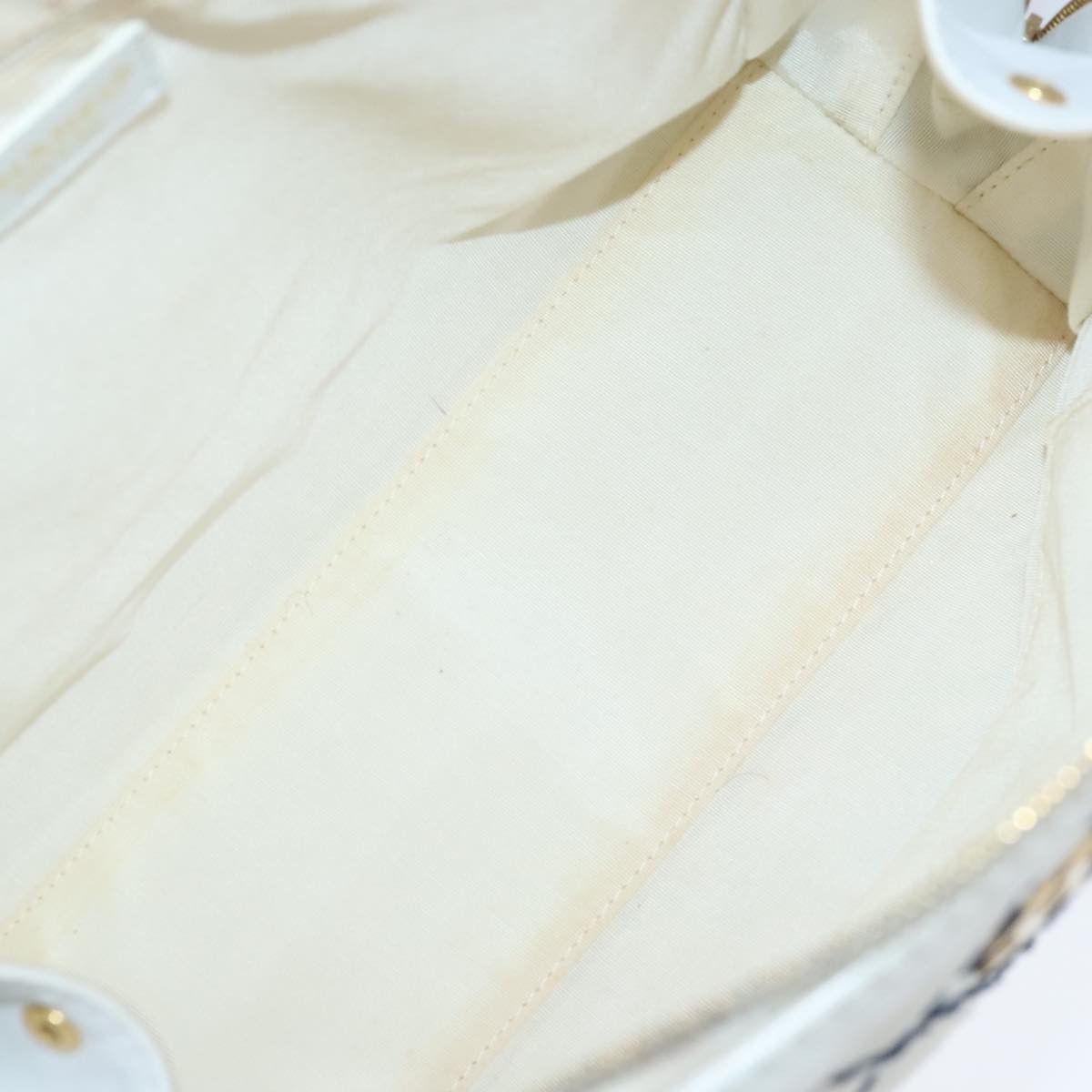 Chanel Wild Stitch White Leather Tote Bag (Pre-Owned) Size ONE SIZE - 14 Thumbnail